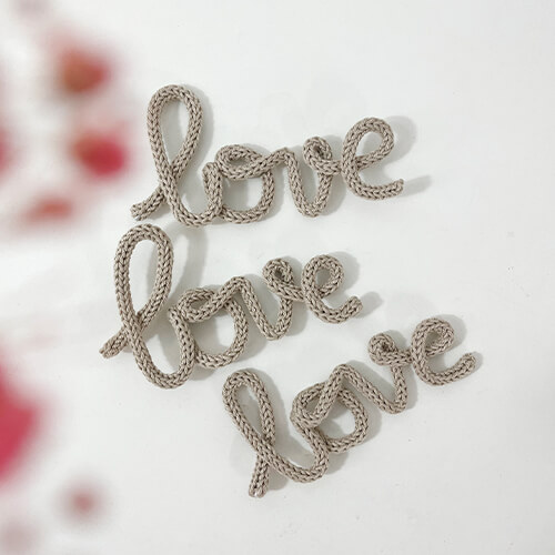 Mini love en tricotin Mini love en tricotin