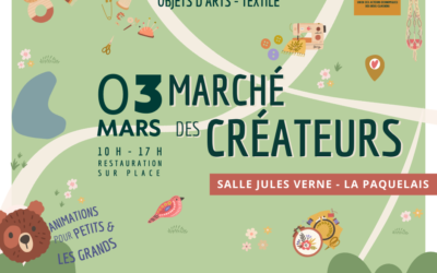 Retrouvez Bonheur et Tricotin au Marché des Créateurs le 03 Mars prochain !